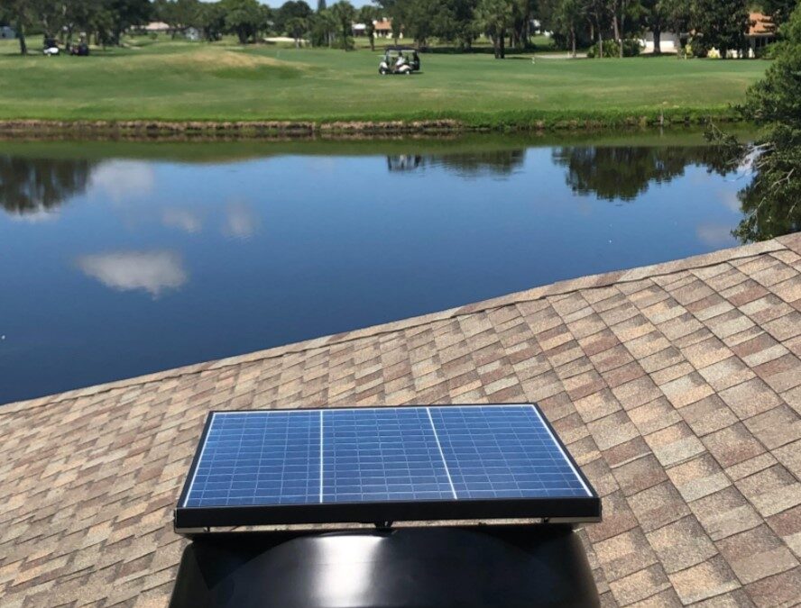 Solar Powered Attic Fans Keep Military Veterans Cool at Florida Indian River Colony Club