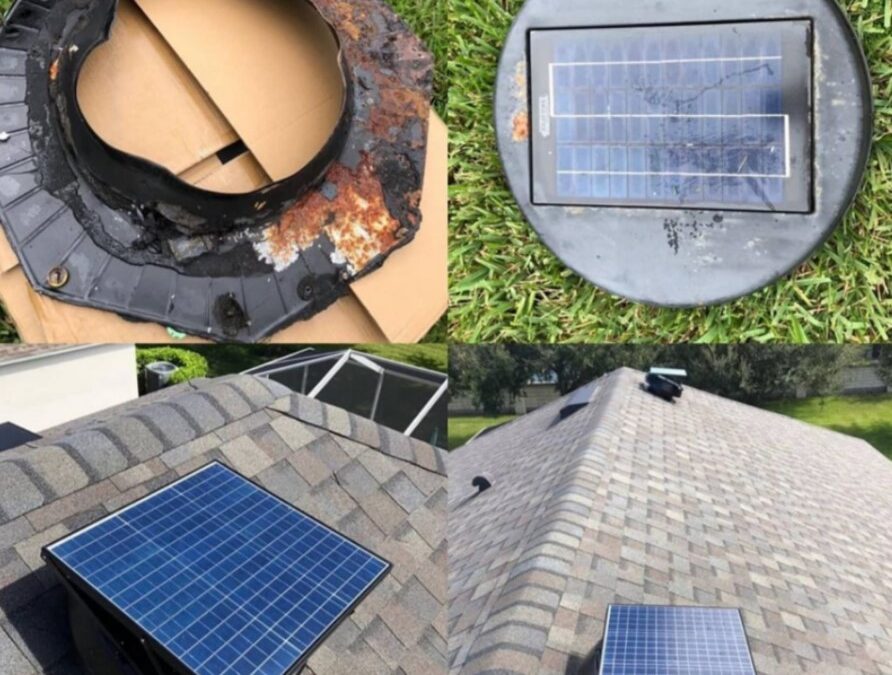 iSolar 40W-INT Attic Fan Withstands Corrosion and Salt in Florida