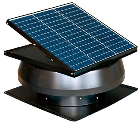 SOLAR ATTIC FAN - iSolar 50W-INT-R • 100% Solar Powered • Integrated all-in-one design • All Season Ventilation Benefit • Keeps Attics Cool • Prevents Moisture Causing Damage • Improves Home Comfort • Endorsed by HGTV’S Bryan Baeumler • by iSolar Solutions