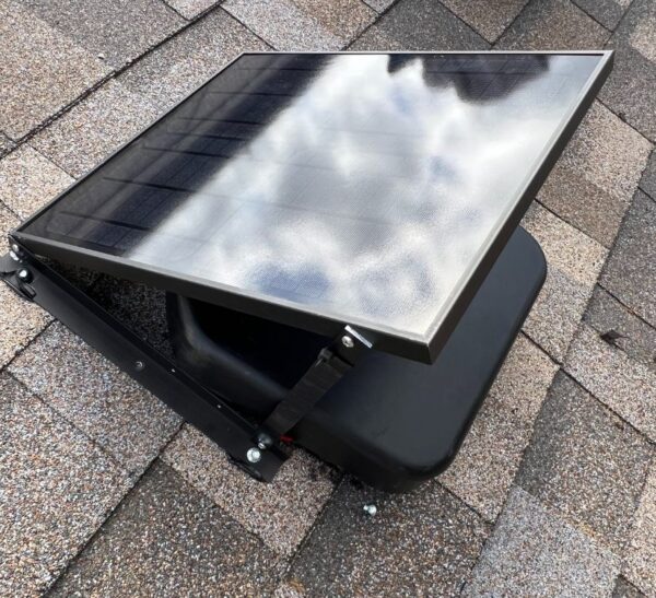 20WSPF-FLEX SNV Installed - iSolar Solutions Inc. Solar Attic Fans